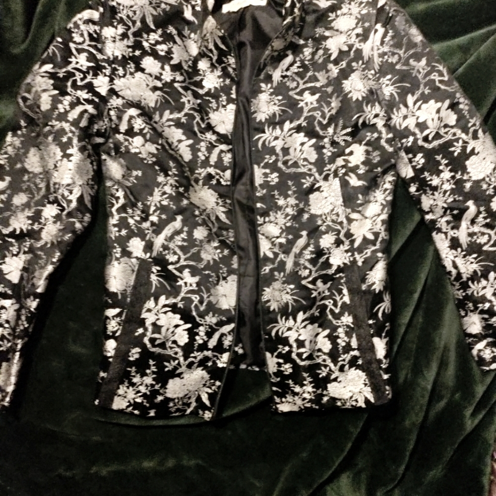 China Silk Motor Style Jacket